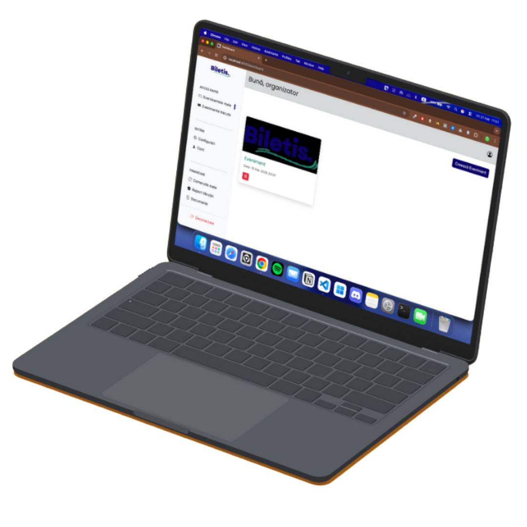 Dashboard organizator